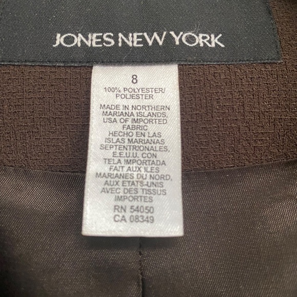 Jones New York Brown Blazer - Picture 3 of 5